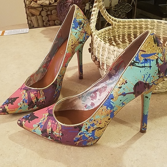 Boutique 9 Shoes - Boutique 9 Multi-colored pumps